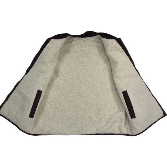 THE NORTH FACE Reversible Sherpa Lined Vest Women M/L Gorpcore Outdoor Everyday - Picture 10 of 16